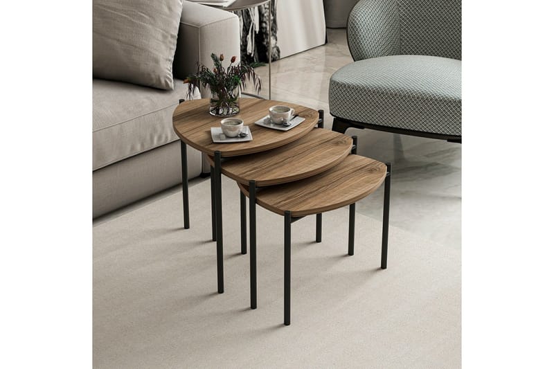 Lenny Satsbord - Valnöt - Möbler - Bord & matgrupp - Avlastningsbord & sidobord - Satsbord