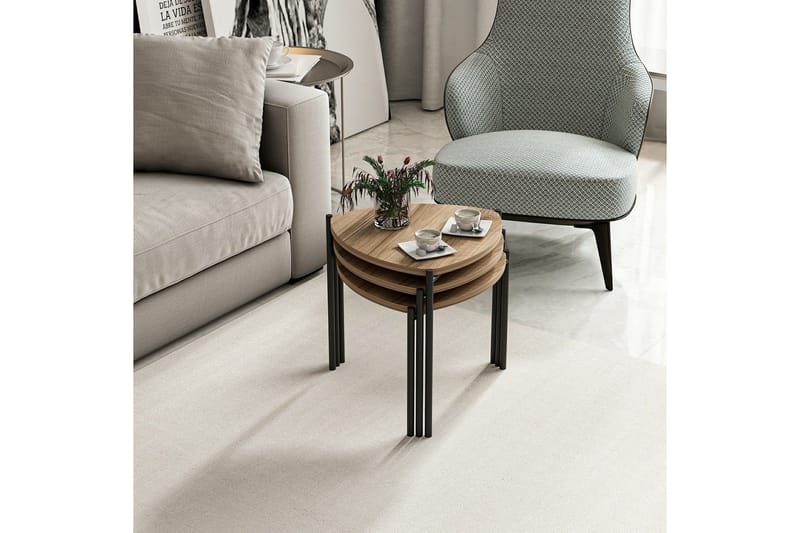 Lenny Satsbord - Valnöt - Möbler - Bord & matgrupp - Avlastningsbord & sidobord - Satsbord