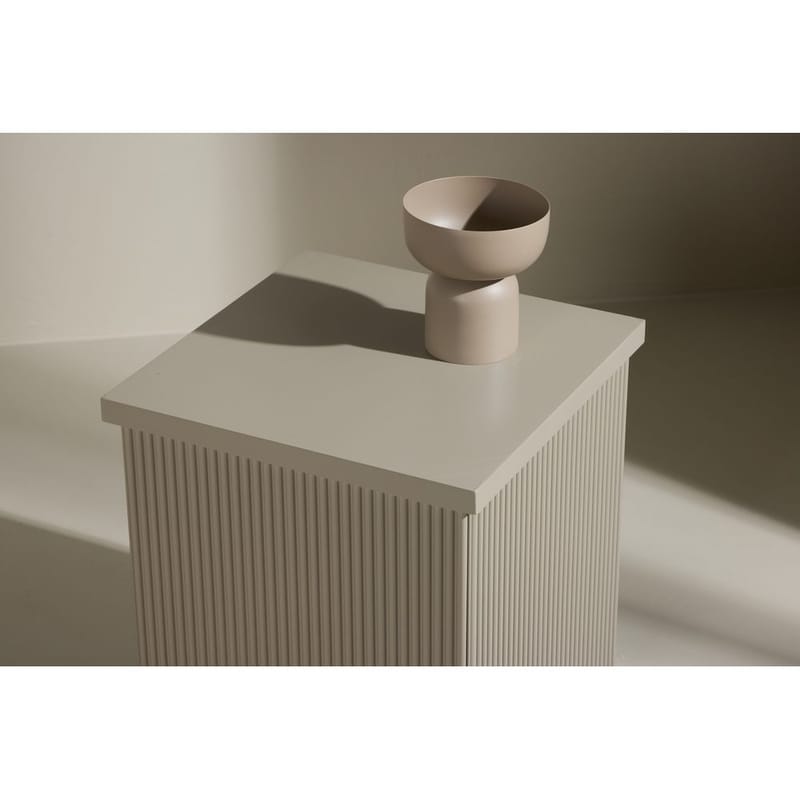 Lenox Sidobord 40 cm - Beige - Möbler - Bord & matgrupp - Avlastningsbord & sidobord - Lampbord & sidobord