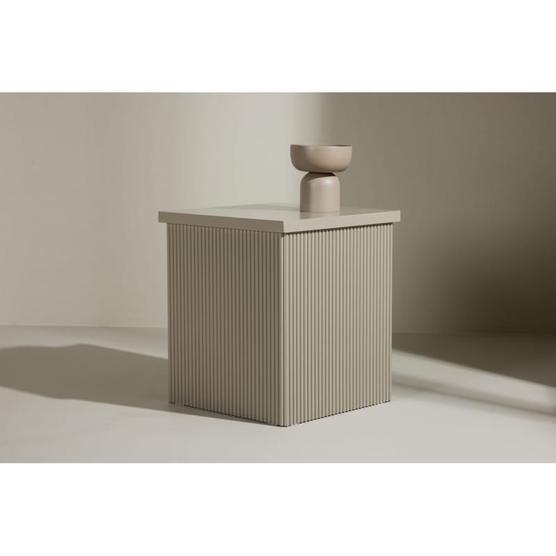 Lenox Sidobord 40 cm - Beige - Möbler - Bord & matgrupp - Avlastningsbord & sidobord - Lampbord & sidobord