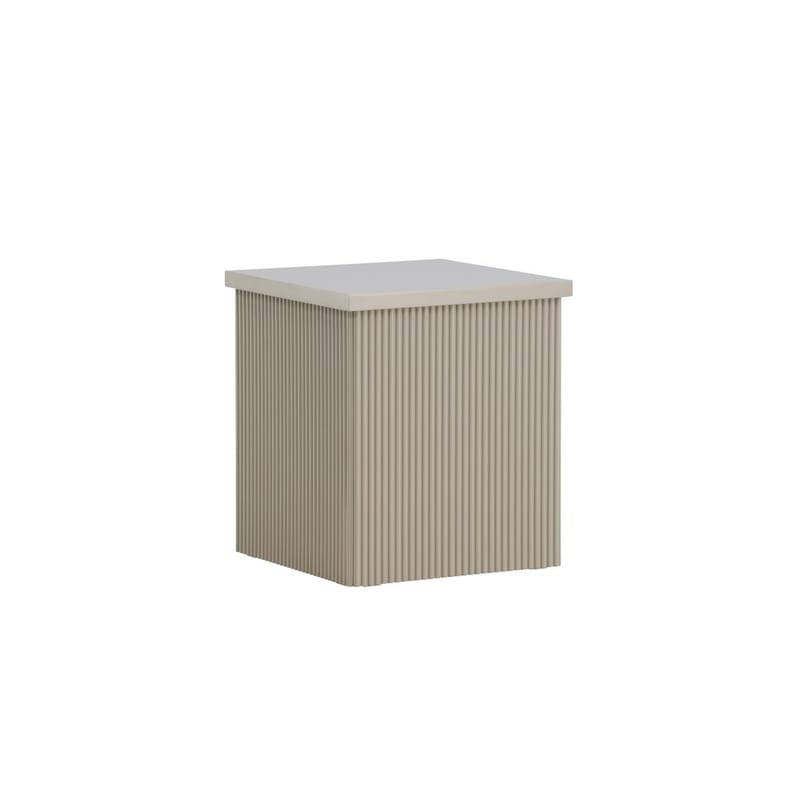 Lenox Sidobord 40 cm - Beige - Möbler - Bord & matgrupp - Avlastningsbord & sidobord - Lampbord & sidobord