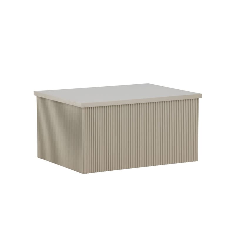 Lenox Sidobord 80 cm - Beige - Möbler - Bord & matgrupp - Avlastningsbord & sidobord - Lampbord & sidobord