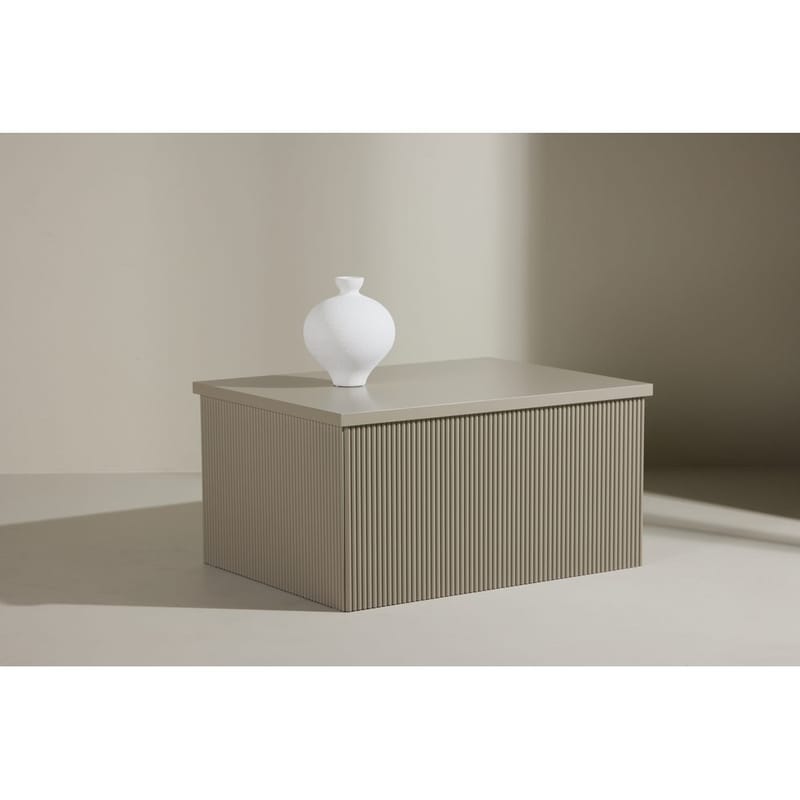 Lenox Sidobord 80 cm - Beige - Möbler - Bord & matgrupp - Avlastningsbord & sidobord - Lampbord & sidobord