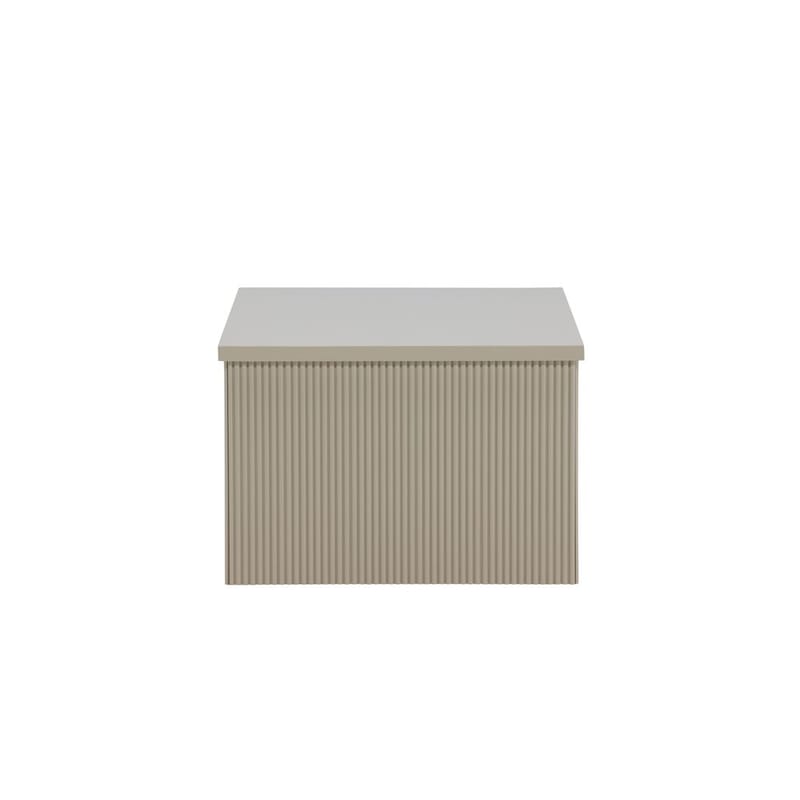 Lenox Sidobord 80 cm - Beige - Möbler - Bord & matgrupp - Avlastningsbord & sidobord - Lampbord & sidobord