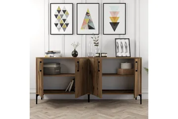 Levents Avlastningsbord 180 cm - Valnöt - Möbler - Bord & matgrupp - Avlastningsbord & sidobord - Konsolbord & hallbord