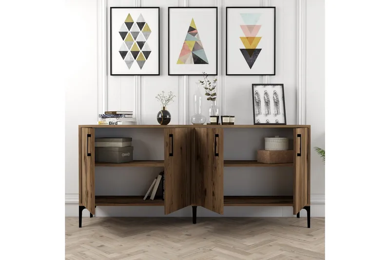 Levents Avlastningsbord 180 cm - Valnöt - Möbler - Bord & matgrupp - Avlastningsbord & sidobord - Konsolbord & hallbord