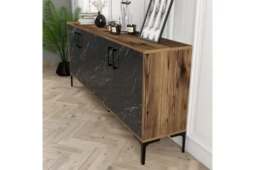 Levents Avlastningsbord 180 cm - Valnöt/Svart - Möbler - Bord & matgrupp - Avlastningsbord & sidobord - Konsolbord & hallbord