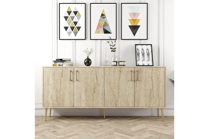 Levents Konsollbord 180 cm - Beige - Möbler - Bord & matgrupp - Avlastningsbord & sidobord - Konsolbord & hallbord