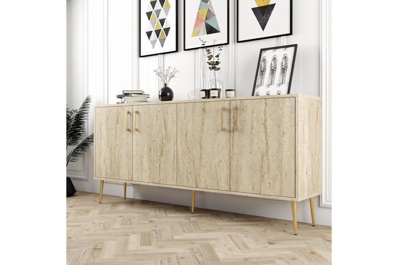 Levents Konsollbord 180 cm - Beige - Möbler - Bord & matgrupp - Avlastningsbord & sidobord - Konsolbord & hallbord