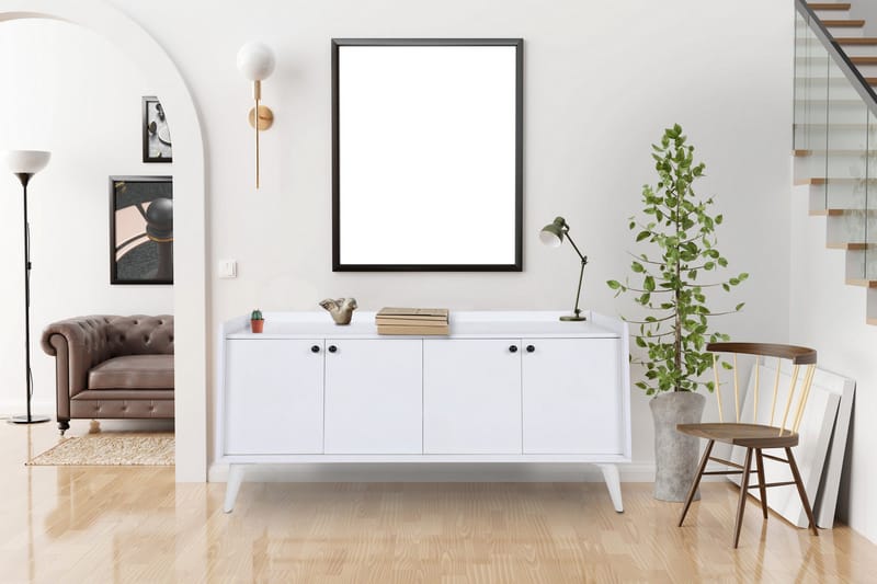 Linlai Avlastningsbord 150 cm - Vit - Möbler - Bord & matgrupp - Avlastningsbord & sidobord - Konsolbord & hallbord