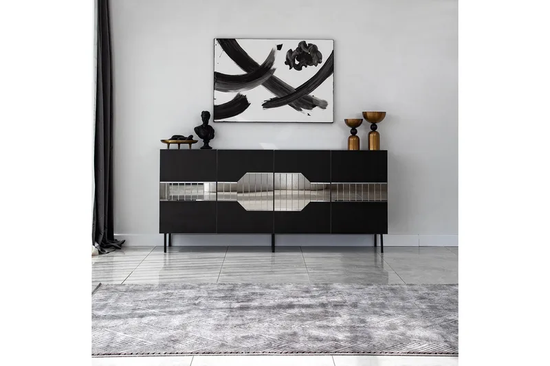 Lissione Konsollbord 180 cm - Svart - Förvaring - Förvaringsmöbler - Sideboard & skänk