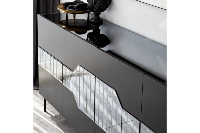 Lissione Konsollbord 180 cm - Svart - Förvaring - Förvaringsmöbler - Sideboard & skänk