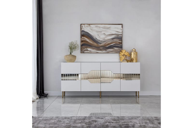 Lissione Konsollbord 180 cm - Vit - Förvaring - Förvaringsmöbler - Sideboard & skänk