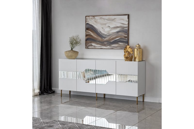 Lissione Konsollbord 180 cm - Vit - Förvaring - Förvaringsmöbler - Sideboard & skänk