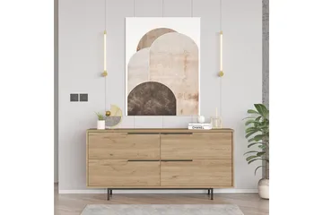 Liyakat Konsollbord 160 cm - Valnöt - Förvaring - Förvaringsmöbler - Byrå