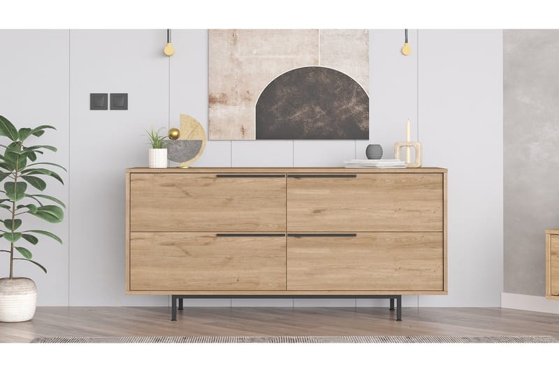 Liyakat Konsollbord 160 cm - Valnöt - Möbler - Bord & matgrupp - Avlastningsbord & sidobord - Konsolbord & hallbord