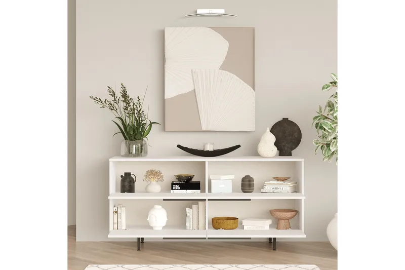 Liyakat Konsollbord 160 cm - Vit - Möbler - Bord & matgrupp - Avlastningsbord & sidobord - Konsolbord & hallbord