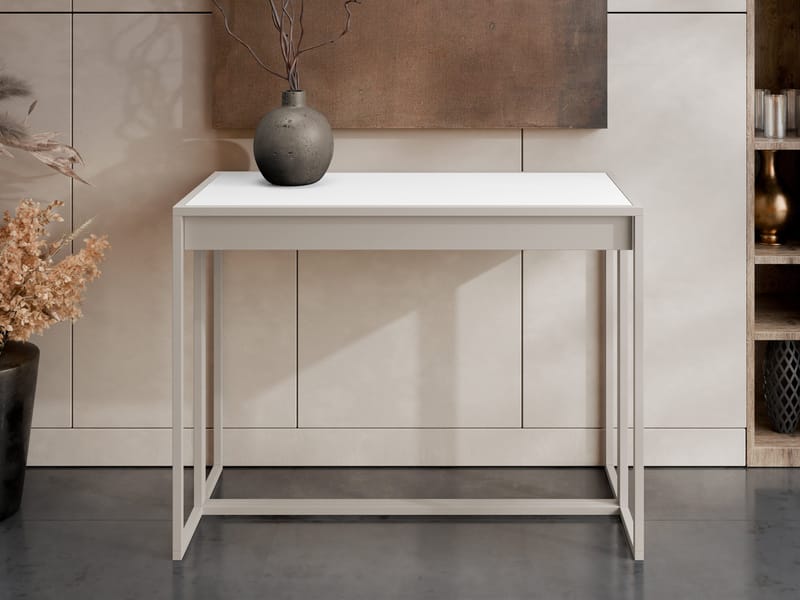 Lofte Konsolbord 104 cm - beige, vit - Möbler - Bord & matgrupp - Avlastningsbord & sidobord - Konsolbord & hallbord