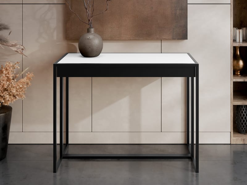 Lofte Konsolbord 104 cm - svart, vit - Möbler - Bord & matgrupp - Avlastningsbord & sidobord - Konsolbord & hallbord