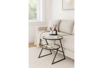 Lorigulla Sidobord 42x35 cm - Svart - Möbler - Bord & matgrupp - Avlastningsbord & sidobord - Lampbord & sidobord