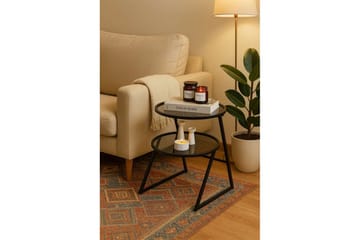 Lorigulla Sidobord 42x42 cm - Svart/Grå - Möbler - Bord & matgrupp - Avlastningsbord & sidobord - Lampbord & sidobord