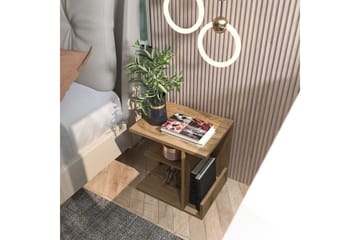 Lorik Sängbord 45 cm - Ek - Möbler - Bord & matgrupp - Avlastningsbord & sidobord - Sängbord & nattduksbord