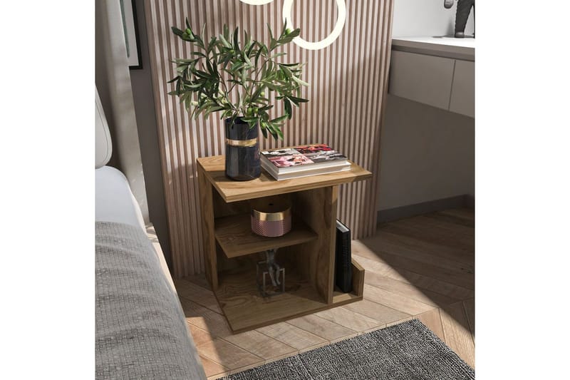 Lorik Sängbord 45 cm - Ek - Möbler - Bord & matgrupp - Avlastningsbord & sidobord - Sängbord & nattduksbord