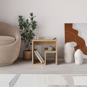 Lumira Sidobord 40 cm - Sapphire Oak - Möbler - Bord & matgrupp - Avlastningsbord & sidobord - Brickbord & småbord