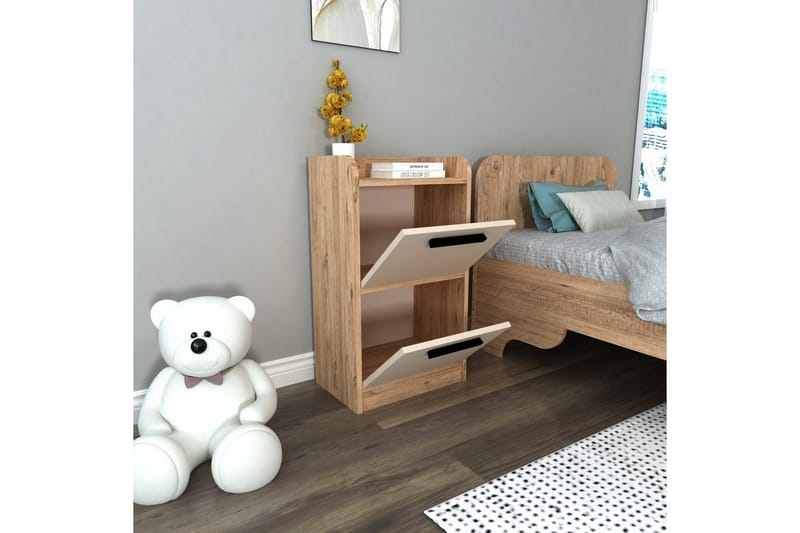 Luses Sängbord 45 cm - Natur/Beige - Möbler - Bord & matgrupp - Avlastningsbord & sidobord - Sängbord & nattduksbord