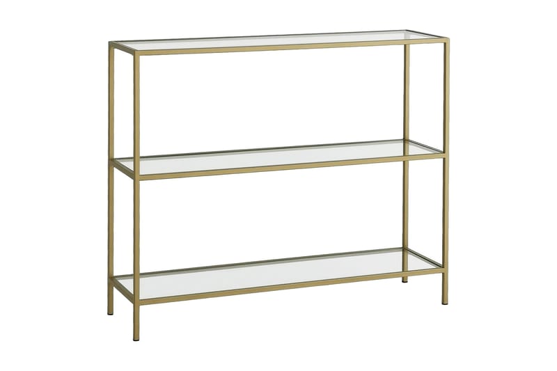 Lychester Avlastningsbord 100 cm, Guld