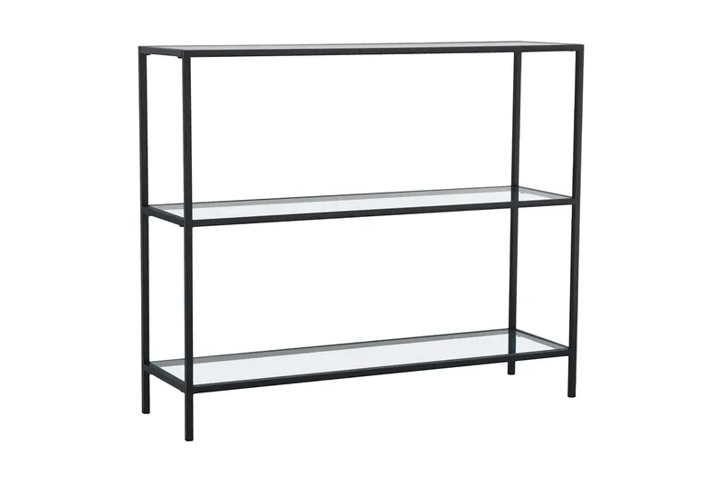 Lychester Avlastningsbord 100 cm, Svart