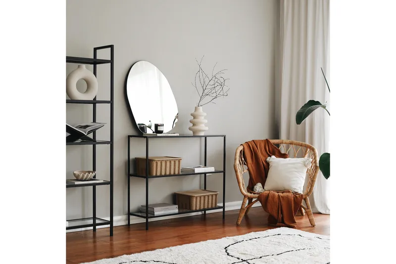 Lychester Avlastningsbord 100 cm - Svart - Möbler - Bord & matgrupp - Avlastningsbord & sidobord - Konsolbord & hallbord