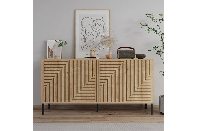 Lyric Konsollbord 150 cm - Ek - Möbler - Bord & matgrupp - Avlastningsbord & sidobord - Konsolbord & hallbord