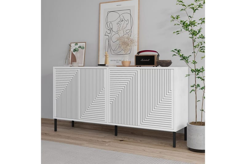 Lyric Konsollbord 150 cm - Vit - Möbler - Bord & matgrupp - Avlastningsbord & sidobord - Konsolbord & hallbord