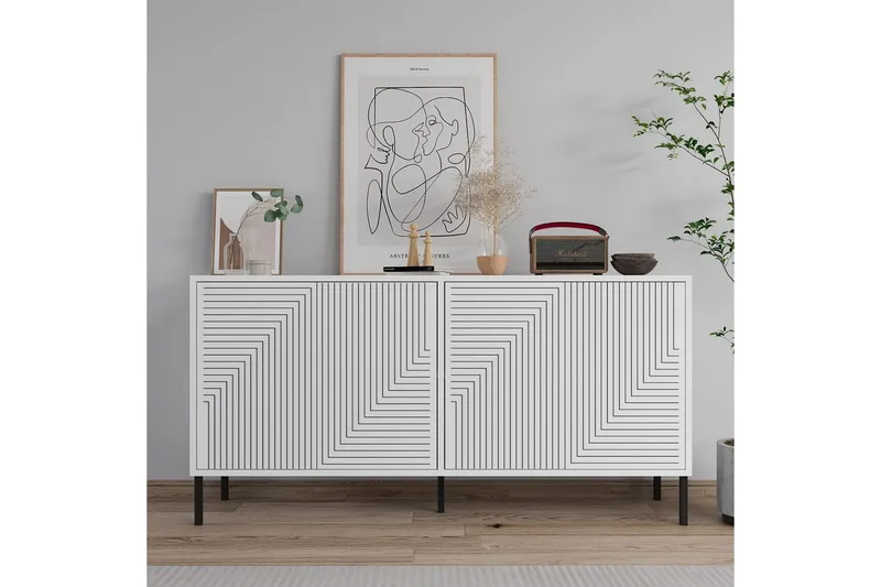 Lyric Konsollbord 150 cm - Vit - Möbler - Bord & matgrupp - Avlastningsbord & sidobord - Konsolbord & hallbord