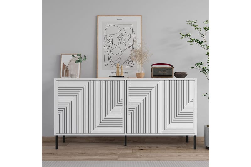 Lyric Konsollbord 150 cm - Vit - Möbler - Bord & matgrupp - Avlastningsbord & sidobord - Konsolbord & hallbord