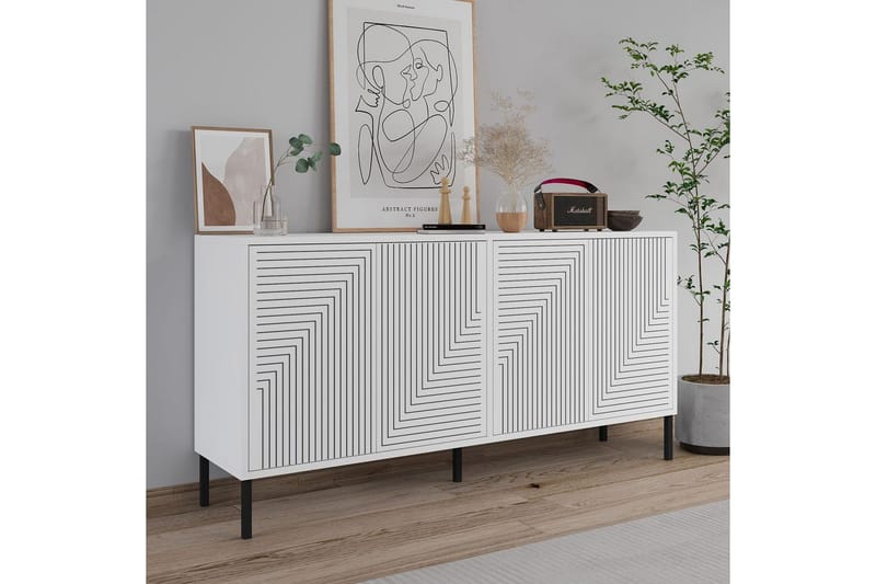 Lyric Konsollbord 150 cm - Vit - Möbler - Bord & matgrupp - Avlastningsbord & sidobord - Konsolbord & hallbord