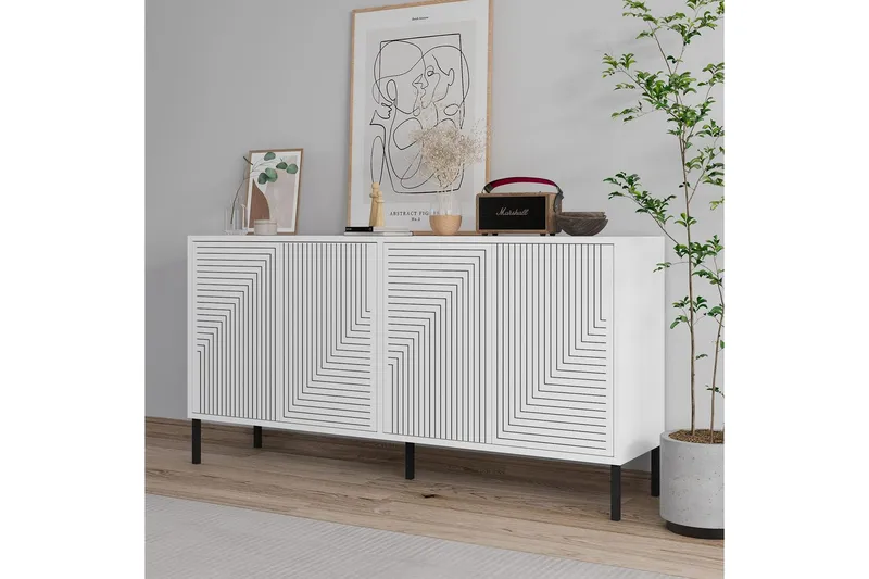 Lyric Konsollbord 150 cm - Vit - Möbler - Bord & matgrupp - Avlastningsbord & sidobord - Konsolbord & hallbord