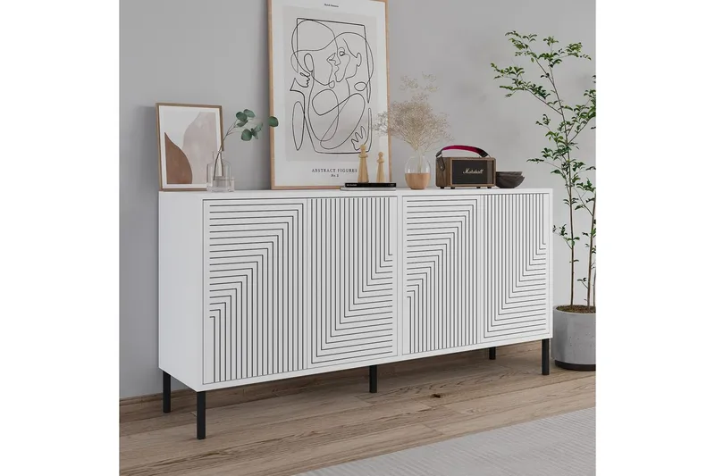 Lyric Konsollbord 150 cm - Vit - Möbler - Bord & matgrupp - Avlastningsbord & sidobord - Konsolbord & hallbord