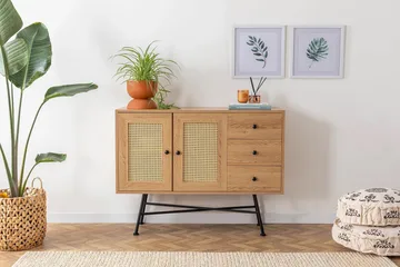 Makwana Konsollbord 120 cm - Natural - Förvaring - Förvaringsmöbler - Sideboard & skänk