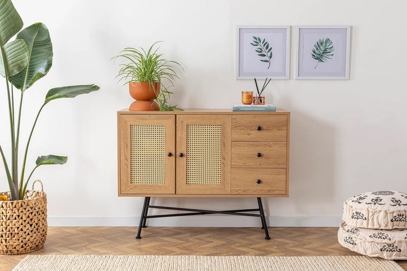 Makwana Konsollbord 120 cm - Natural - Förvaring - Förvaringsmöbler - Sideboard & skänk