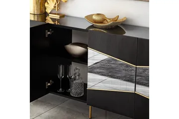 Mami Konsollbord 180 cm - Svart - Förvaring - Förvaringsmöbler - Sideboard & skänk