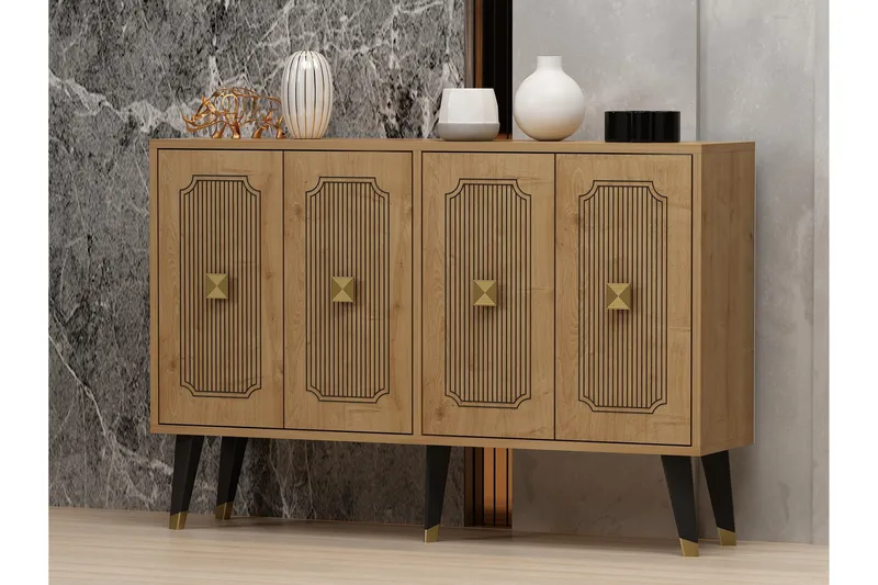 Manash Konsollbord 120 cm - Ek - Förvaring - F örvaringsmöbler - Sideboard & skänk