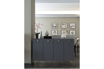 Mangvar Konsollbord 120 cm - Antracit/Guld - Möbler - Bord & matgrupp - Avlastningsbord & sidobord - Konsolbord & hallbord