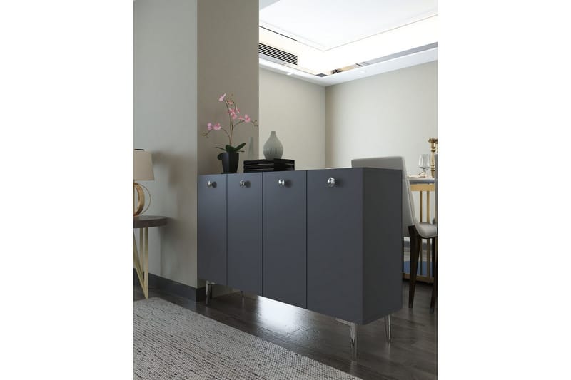 Mangvar Konsollbord 120 cm - Antracit/Silver - Möbler - Bord & matgrupp - Avlastningsbord & sidobord - Konsolbord & hallbord