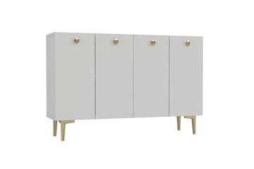 Mangvar Konsollbord 120 cm - Vit/Guld - Möbler - Bord & matgrupp - Avlastningsbord & sidobord - Konsolbord & hallbord