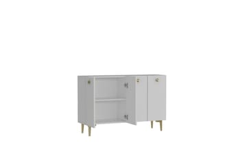 Mangvar Konsollbord 120 cm - Vit/Guld - Möbler - Bord & matgrupp - Avlastningsbord & sidobord - Konsolbord & hallbord