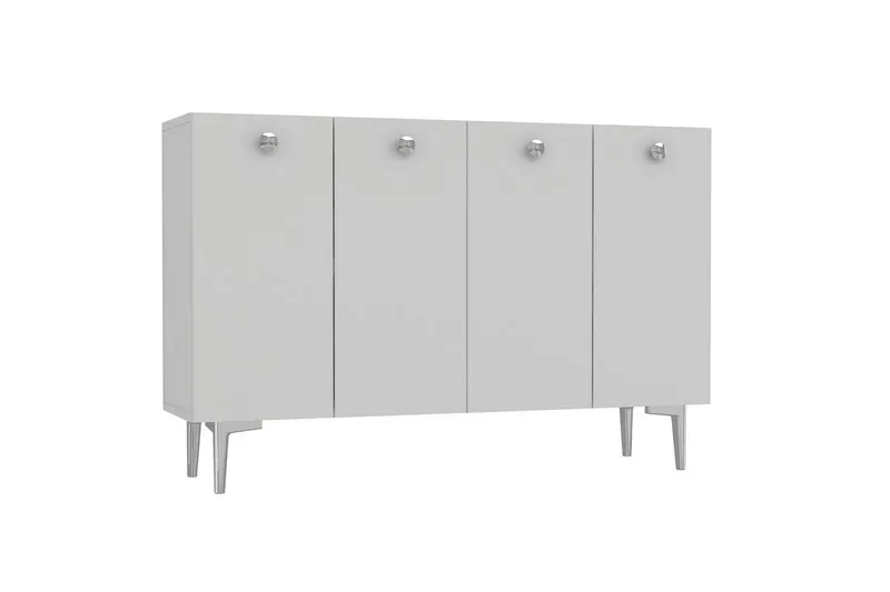 Mangvar Konsollbord 120 cm - Vit/Silver - Möbler - Bord & matgrupp - Avlastningsbord & sidobord - Konsolbord & hallbord