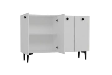 Mangvar Konsollbord 120 cm - Vit/Svart - Möbler - Bord & matgrupp - Avlastningsbord & sidobord - Konsolbord & hallbord