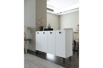 Mangvar Konsollbord 120 cm - Vit/Svart - Möbler - Bord & matgrupp - Avlastningsbord & sidobord - Konsolbord & hallbord